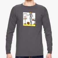Unisex USA Made Heavyweight Long-Sleeve T-Shirt Thumbnail