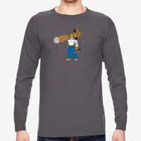 Unisex USA Made Heavyweight Long-Sleeve T-Shirt Thumbnail