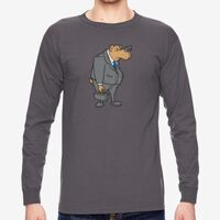 Unisex USA Made Heavyweight Long-Sleeve T-Shirt Thumbnail