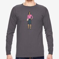 Adult 6.1 oz., 100% Cotton Long Sleeve T-Shirt Thumbnail