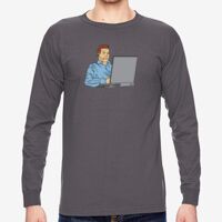 Unisex USA Made Heavyweight Long-Sleeve T-Shirt Thumbnail