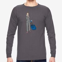 Unisex USA Made Heavyweight Long-Sleeve T-Shirt Thumbnail