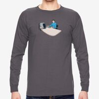 Adult 6.1 oz., 100% Cotton Long Sleeve T-Shirt Thumbnail