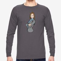 Unisex USA Made Heavyweight Long-Sleeve T-Shirt Thumbnail