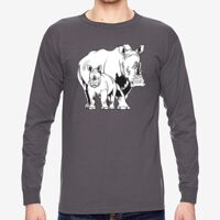 Unisex USA Made Heavyweight Long-Sleeve T-Shirt Thumbnail