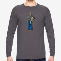 Unisex USA Made Heavyweight Long-Sleeve T-Shirt Thumbnail
