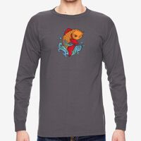 Unisex USA Made Heavyweight Long-Sleeve T-Shirt Thumbnail