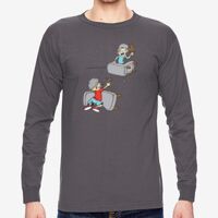 Adult 6.1 oz., 100% Cotton Long Sleeve T-Shirt Thumbnail