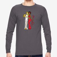 Unisex USA Made Heavyweight Long-Sleeve T-Shirt Thumbnail