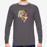 Unisex USA Made Heavyweight Long-Sleeve T-Shirt Thumbnail