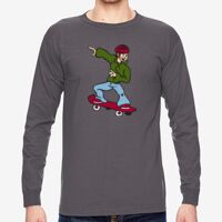 Unisex USA Made Heavyweight Long-Sleeve T-Shirt Thumbnail
