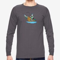 Unisex USA Made Heavyweight Long-Sleeve T-Shirt Thumbnail