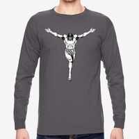 Adult 6.1 oz., 100% Cotton Long Sleeve T-Shirt Thumbnail