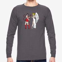 Unisex USA Made Heavyweight Long-Sleeve T-Shirt Thumbnail