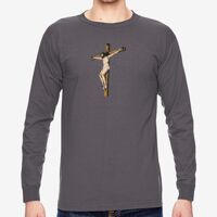 Adult 6.1 oz., 100% Cotton Long Sleeve T-Shirt Thumbnail