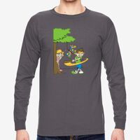 Unisex USA Made Heavyweight Long-Sleeve T-Shirt Thumbnail