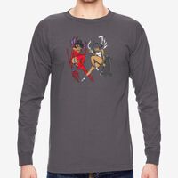 Unisex USA Made Heavyweight Long-Sleeve T-Shirt Thumbnail