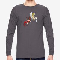 Unisex USA Made Heavyweight Long-Sleeve T-Shirt Thumbnail