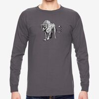 Adult 6.1 oz., 100% Cotton Long Sleeve T-Shirt Thumbnail