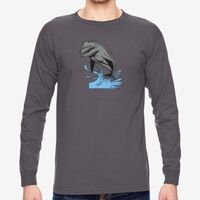 Unisex USA Made Heavyweight Long-Sleeve T-Shirt Thumbnail