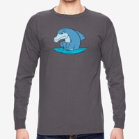 Unisex USA Made Heavyweight Long-Sleeve T-Shirt Thumbnail