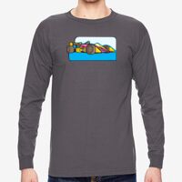 Unisex USA Made Heavyweight Long-Sleeve T-Shirt Thumbnail
