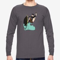 Unisex USA Made Heavyweight Long-Sleeve T-Shirt Thumbnail