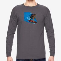 Unisex USA Made Heavyweight Long-Sleeve T-Shirt Thumbnail