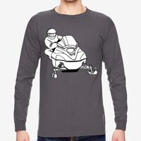 Unisex USA Made Heavyweight Long-Sleeve T-Shirt Thumbnail