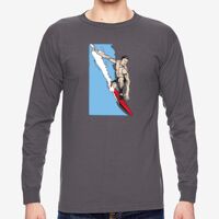 Unisex USA Made Heavyweight Long-Sleeve T-Shirt Thumbnail