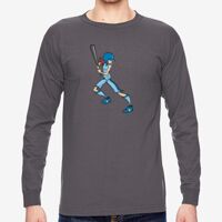 Unisex USA Made Heavyweight Long-Sleeve T-Shirt Thumbnail