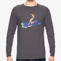Unisex USA Made Heavyweight Long-Sleeve T-Shirt Thumbnail