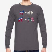 Adult 6.1 oz., 100% Cotton Long Sleeve T-Shirt Thumbnail